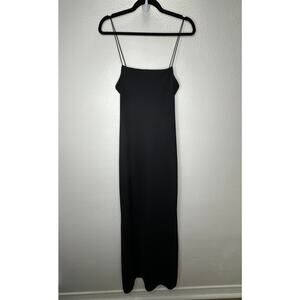 Alice + Olivia Black Strappy Cutout Back Maxi Dress 8